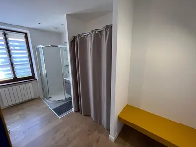 Salle de bains dans l'établissement Superbe appartement atypique au cœur de Mulhouse