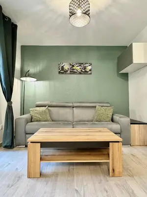 Coin salon dans l'établissement L'élégant, Mulhouse