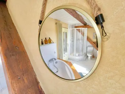 Plan de l'établissement La Secrète en Alsace, Gîte familial spacieux avec jardin, proche Colmar & Route des Vins