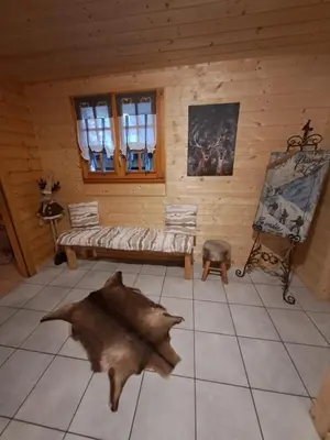 Plan de l'établissement gîte avec spa, sauna et piscine