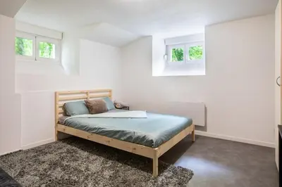 Plan de l'établissement Spacieux Studio, Maison de Maître, Parking Privé sur Place, MULHOUSE CENTRE