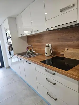 Cuisine ou kitchenette dans l'établissement House La Belle Escapade