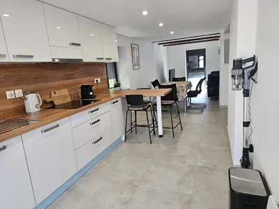 Cuisine ou kitchenette dans l'établissement House La Belle Escapade