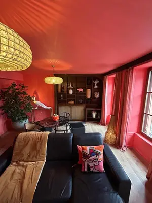 Coin salon dans l'établissement Portofino