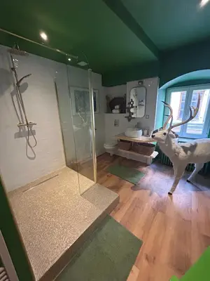 Salle de bains dans l'établissement Portofino