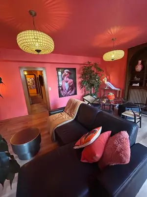 Coin salon dans l'établissement Portofino