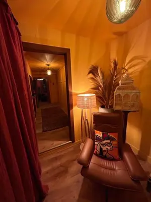 Coin salon dans l'établissement Portofino