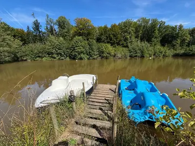 Paysage naturel près de le camping