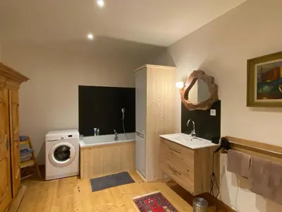 Plan de l'établissement Ferme Point du Jour avec sauna et jacuzzi