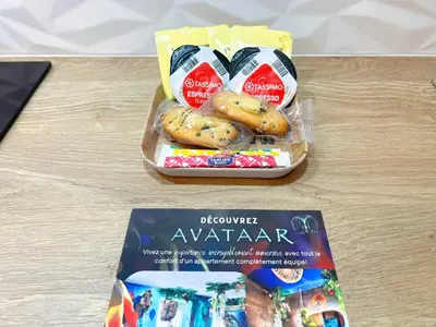 Nourriture dans l'appartement ou à proximité