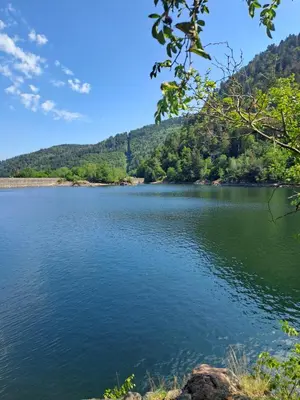 Paysage naturel près de la maison de vacances