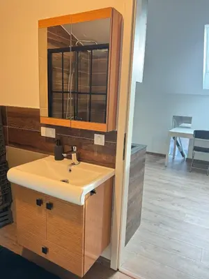 Salle de bains dans l'établissement New appartement