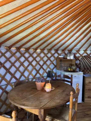 Plan de l'établissement Yourte à la ferme