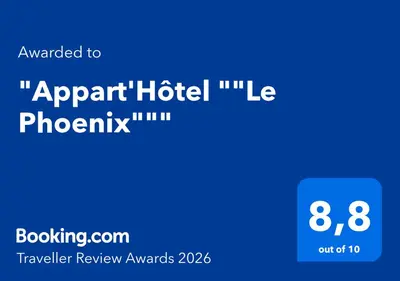 Certificat, récompense, panneau ou autre document affiché dans l'établissement Appart'Hôtel 