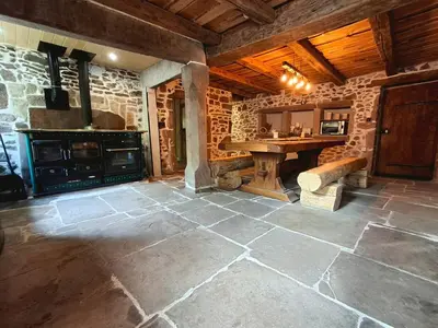 Coin salon dans l'établissement La Ferme Alter Native