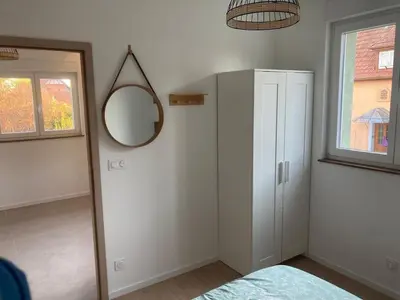 Un ou plusieurs lits dans un hébergement de l'établissement Gîte des Hirondelles 4 à 5 personnes proche Europapark