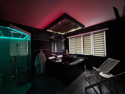 Plan de l'établissement Le Prestige Spa jacuzzi et sauna traditionnel