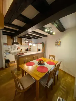 Cuisine ou kitchenette dans l'établissement GITE Au petit Bredela EGUISHEIM