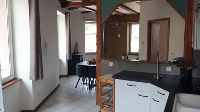 Plan de l'établissement Gites des Mines d'Argent- Le Saint-Louis 5 personnes avec terrasse privative-Le Saint-Barthélemy 4 personnes