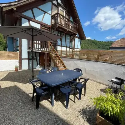 Gites des Mines d'Argent- Le Saint-Louis 5 personnes avec terrasse privative-Le Saint-Barthélemy 4 personnes