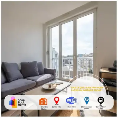 Le Bâle 24 Très Bel Appartement Centre Mulhouse