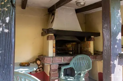 Coin salon dans l'établissement Chalet du Rhin, le coin de Mut en Alsace proche Europa Park