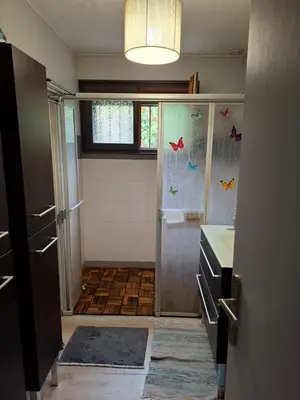 Cuisine ou kitchenette dans l'établissement maison spa sauna wattwiller