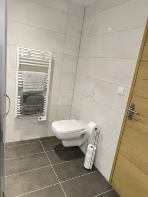 Salle de bains dans l'établissement Casa Maria