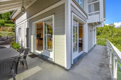 Balcon ou terrasse dans l'établissement Chalet de la Lunelle