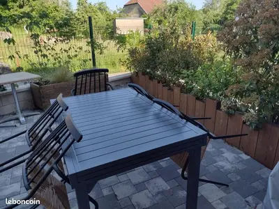 Jardin de l'établissement Gite des Campenottes