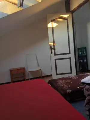 Un ou plusieurs lits dans un hébergement de l'établissement Zimmer chambre dans une Appartemnt a mulhouse