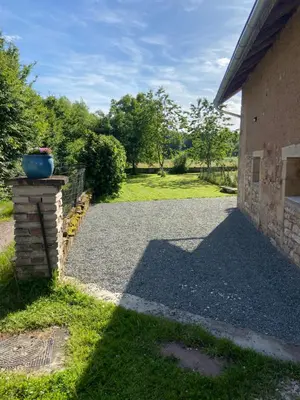 Jardin de l'établissement Chez Mymy