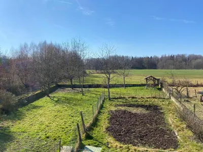 Jardin de l'établissement Chez Mymy