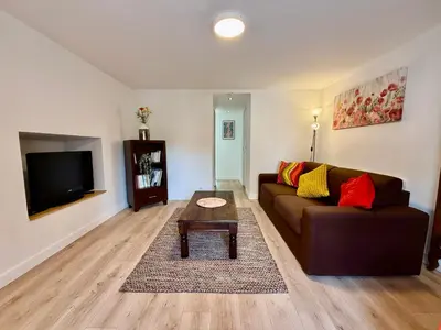 Coin salon dans l'établissement La Schlucht, bel appartement & centre-ville