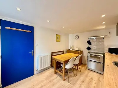 Cuisine ou kitchenette dans l'établissement La Schlucht, bel appartement & centre-ville