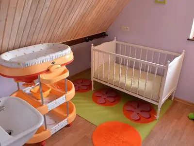 Un ou plusieurs lits dans un hébergement de l'établissement Charmant gîte à Riquewihr avec jardin et parking privé - FR-1-744-45