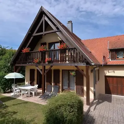 Charmant gîte à Riquewihr avec jardin et parking privé - FR-1-744-45