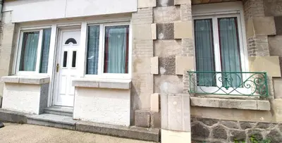 Balcon ou terrasse dans l'établissement Appartement tout confort à Gérardmer avec sauna, proche du lac et des commerces