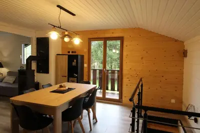 Plan de l'établissement Chalet 6 personnes au Ménil - Vosges - Vacances nature en famille