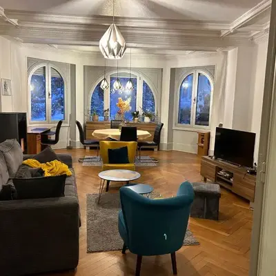 Séjour entre ville et montagnes Appartement 90 m2