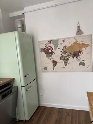 Cuisine ou kitchenette dans l'établissement Chez Marceau