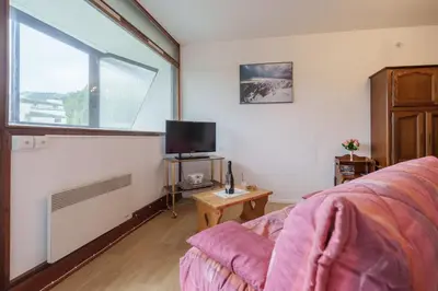 Télévision ou salle de divertissement dans l'établissement Le Chitelet 506 - Au pied des pistes