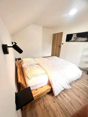 Un ou plusieurs lits dans un hébergement de l'établissement Duplex cosy proche Gérardmer
