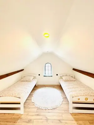 Un ou plusieurs lits dans un hébergement de l'établissement Duplex cosy proche Gérardmer