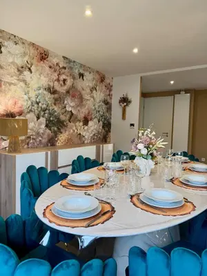 Coin salon dans l'établissement Gîte le Faune et Flor', au coeur de la nature