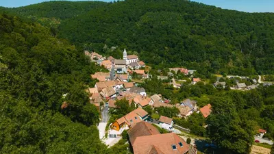 Paysage naturel près de la maison de vacances