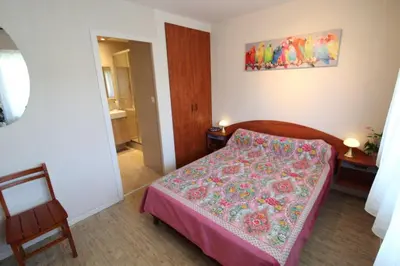Un ou plusieurs lits dans un hébergement de l'établissement À Gérardmer, location en résidence près du lac, Nature et détente