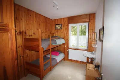 Un ou plusieurs lits dans un hébergement de l'établissement Gîte Les Jonquilles IV