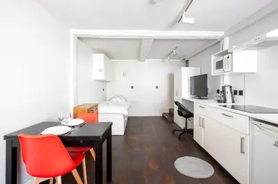 Plan de l'établissement DeLuxe Studio Rénové, Parking Gratuit, MULHOUSE CENTRE