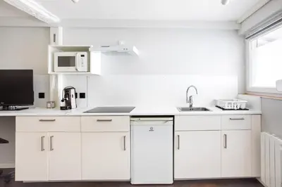 Plan de l'établissement DeLuxe Studio Rénové, Parking Gratuit, MULHOUSE CENTRE